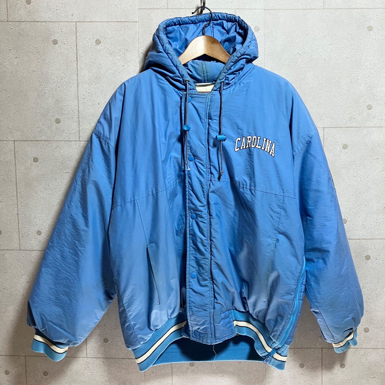 90s STARTER製　ノースカロライナ　中綿ジャケット　XL ローライダー 90s STARTER製 ノースカロライナ 中綿ジャケット XL ローライダー