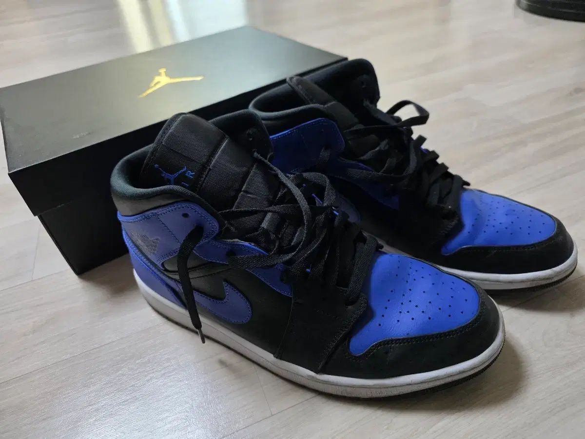ナイキ エア ジョーダン1 ミッド ロイヤルブルー 290 mm