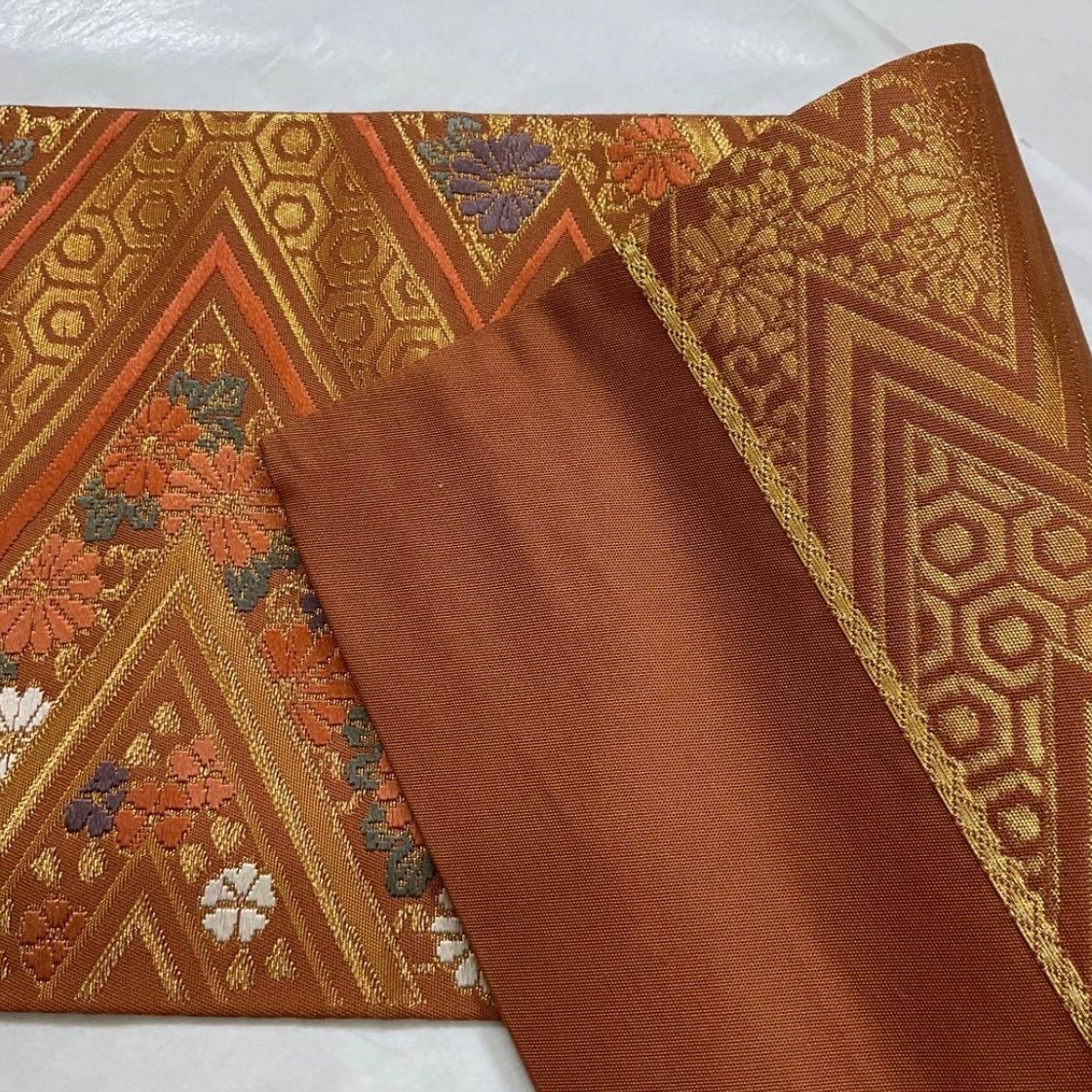 kimono+one○送料無料○kimonoarisa○未使用同然○最高級西陣織唐織