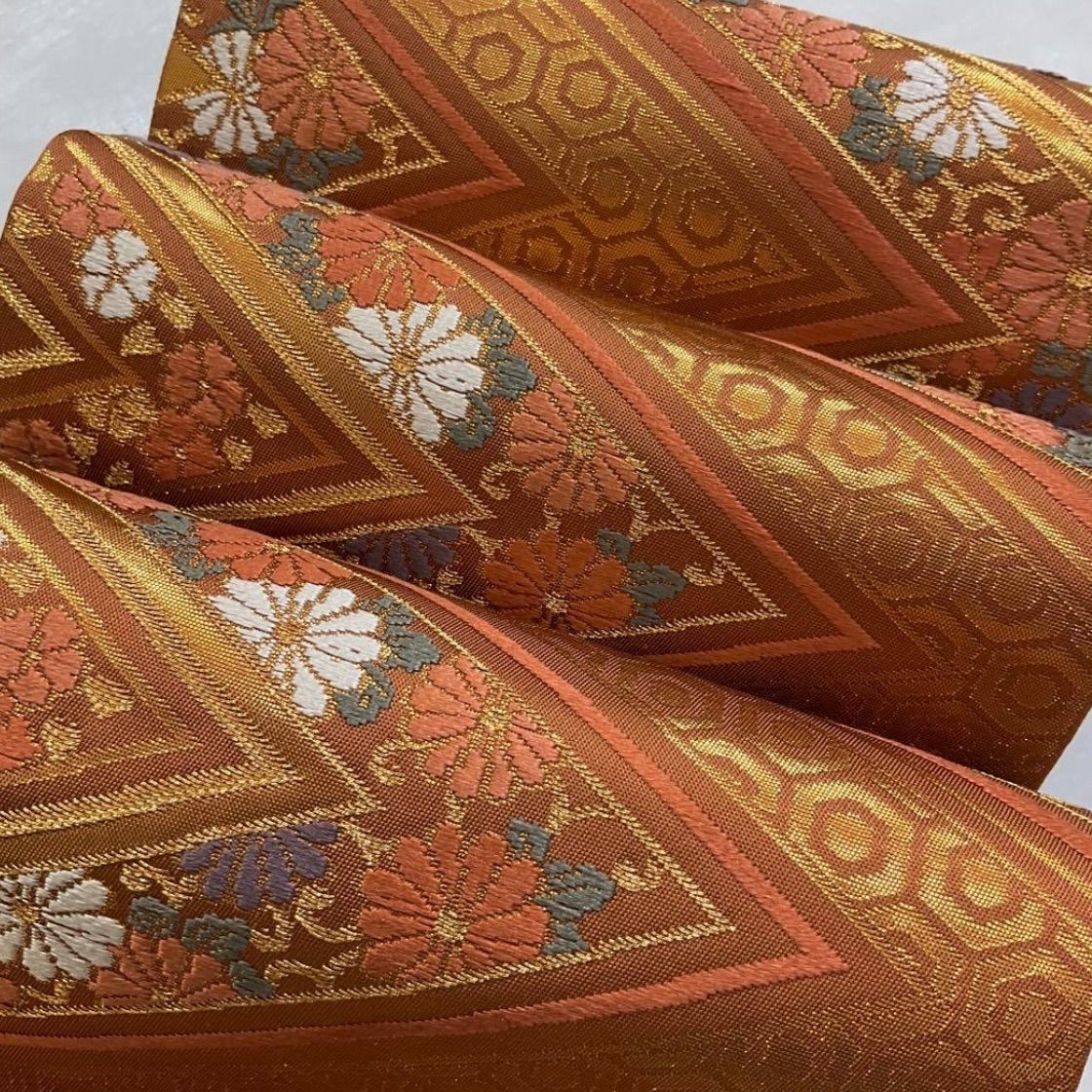 kimono+one○送料無料○kimonoarisa○未使用同然○最高級西陣織唐織