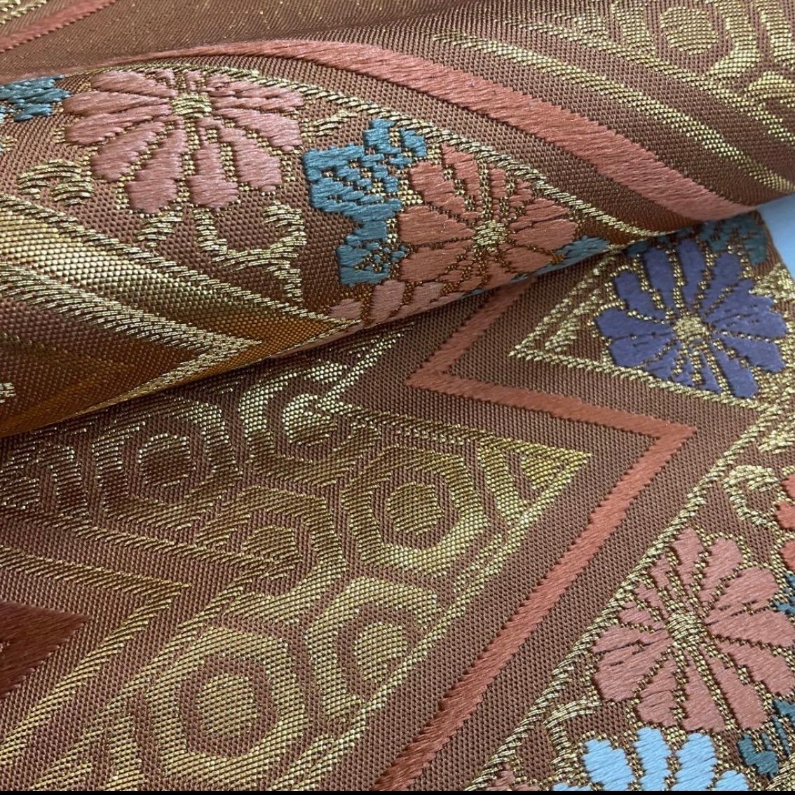 kimono+one○送料無料○kimonoarisa○未使用同然○最高級西陣織唐織