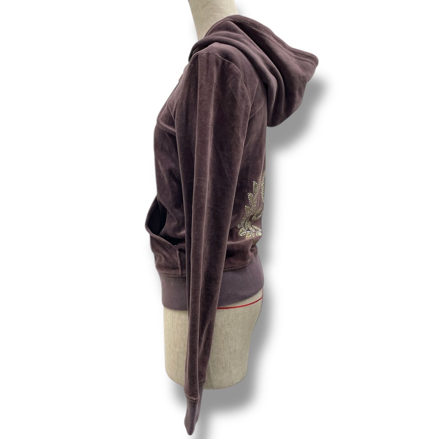 Juicy Couture ジューシークチュール ジップアップパーカー ベロア