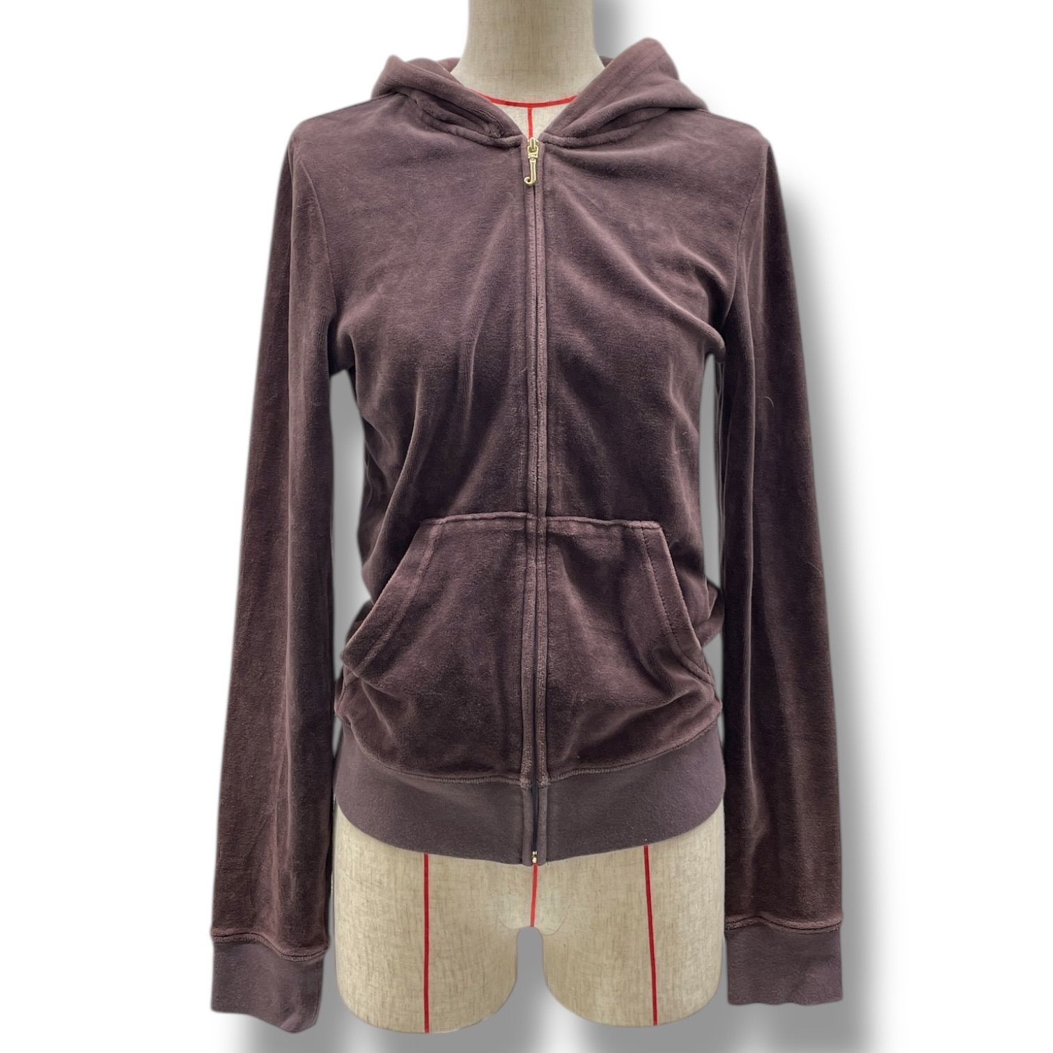 Juicy Couture ジューシークチュール ジップアップパーカー ベロア