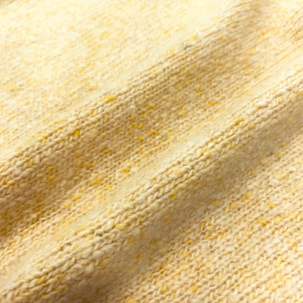 77L8 ETRO エトロ クルーネック ニット セーター 50 イエロー カシミヤ 