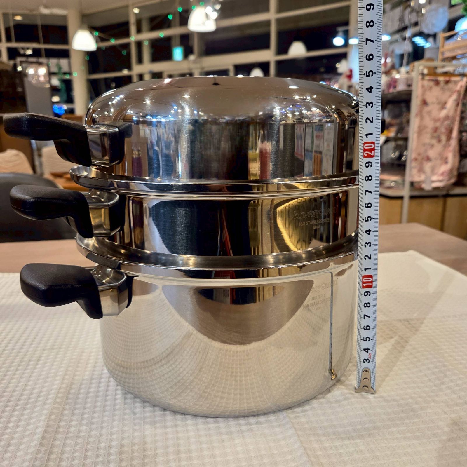 Amway アムウェイ Queen クィーンクックウェア 鍋セット 蒸し器