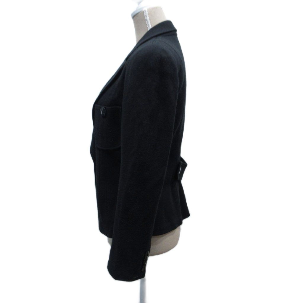 イタリヤ 伊太利屋 ニット テーラードジャケット ブレザー ロゴ