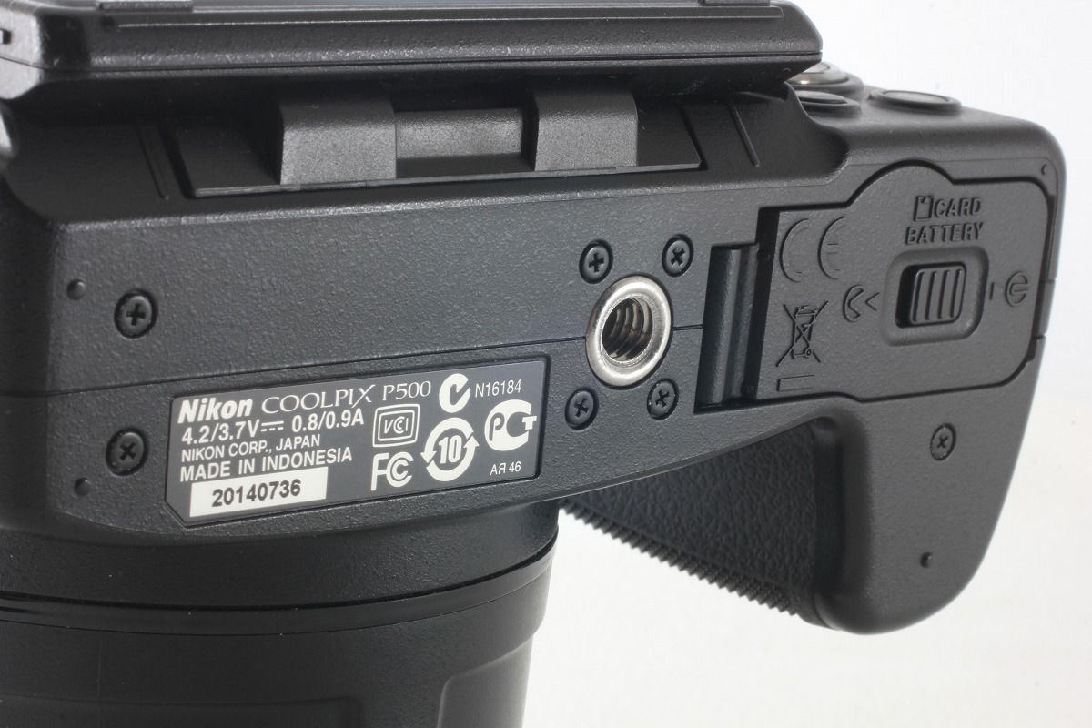 ◇訳あり◇ニコン Nikon COOLPIX P500 ブラック 付属品満載 元箱