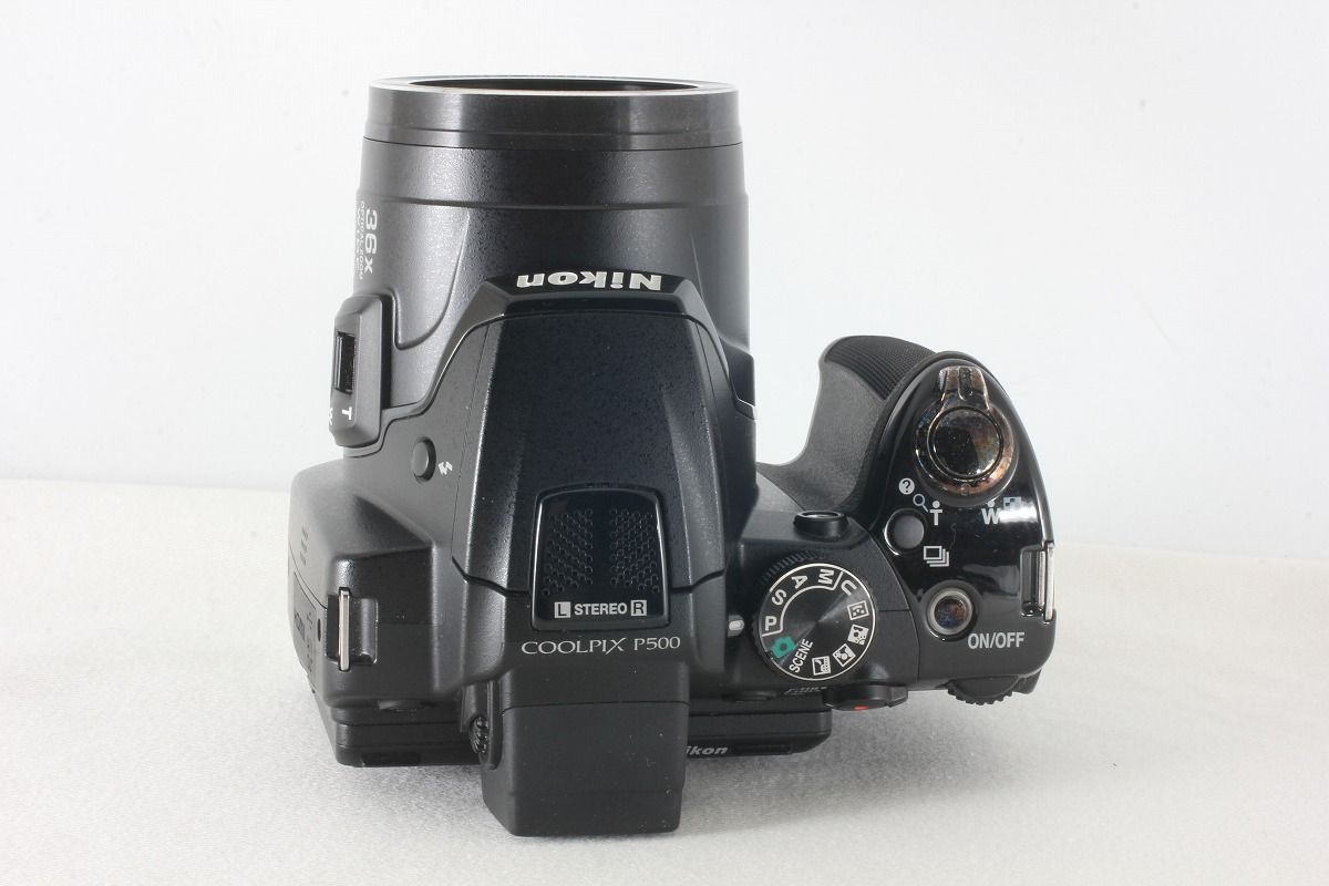 【匿名配送】Nikon COOLPIX P500 黒　デジタルカメラ Amazon.co.jp: Nikon COOLPIX P500 Digital Camera, Black, P500, 12.1