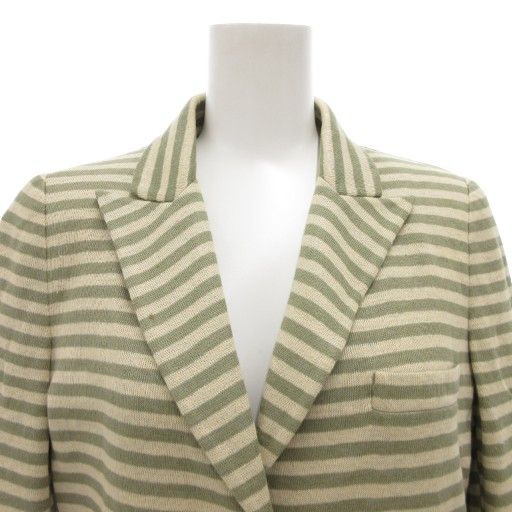 ジョルジオアルマーニ GIORGIO ARMANI テーラードジャケット ボーダー