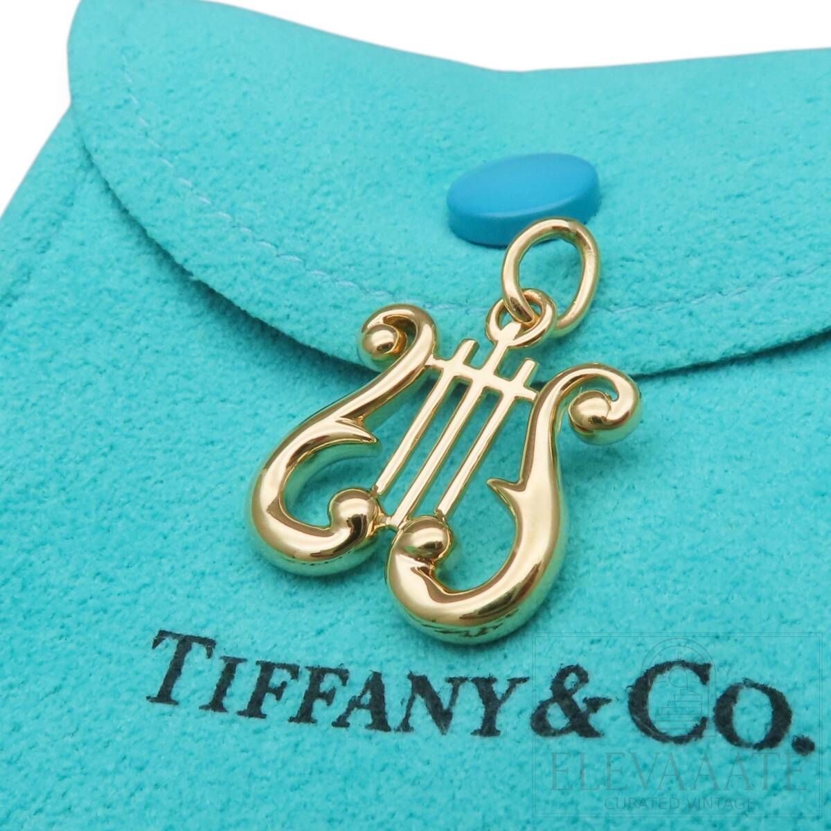 未使用 希少 Tiffany&Co. ティファニー ライアー ハープ イエロー 