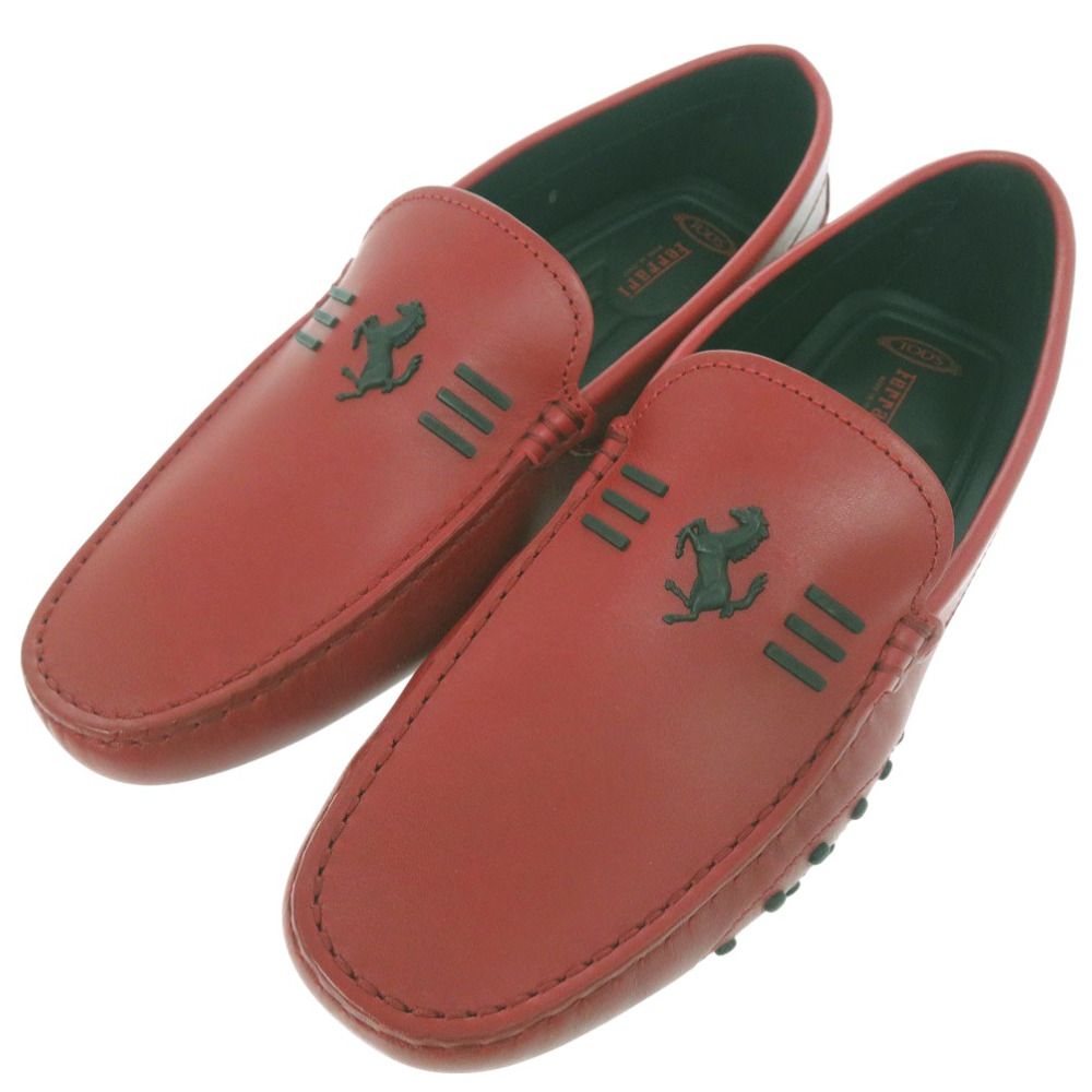 未使用品 トッズFerrari フェラーリ ドライビングシューズ ローファー