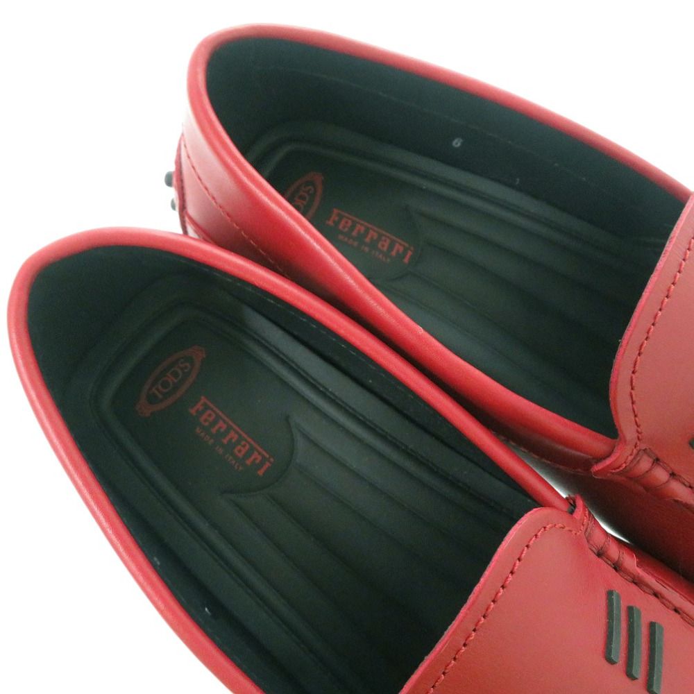 未使用品 トッズFerrari フェラーリ ドライビングシューズ ローファー