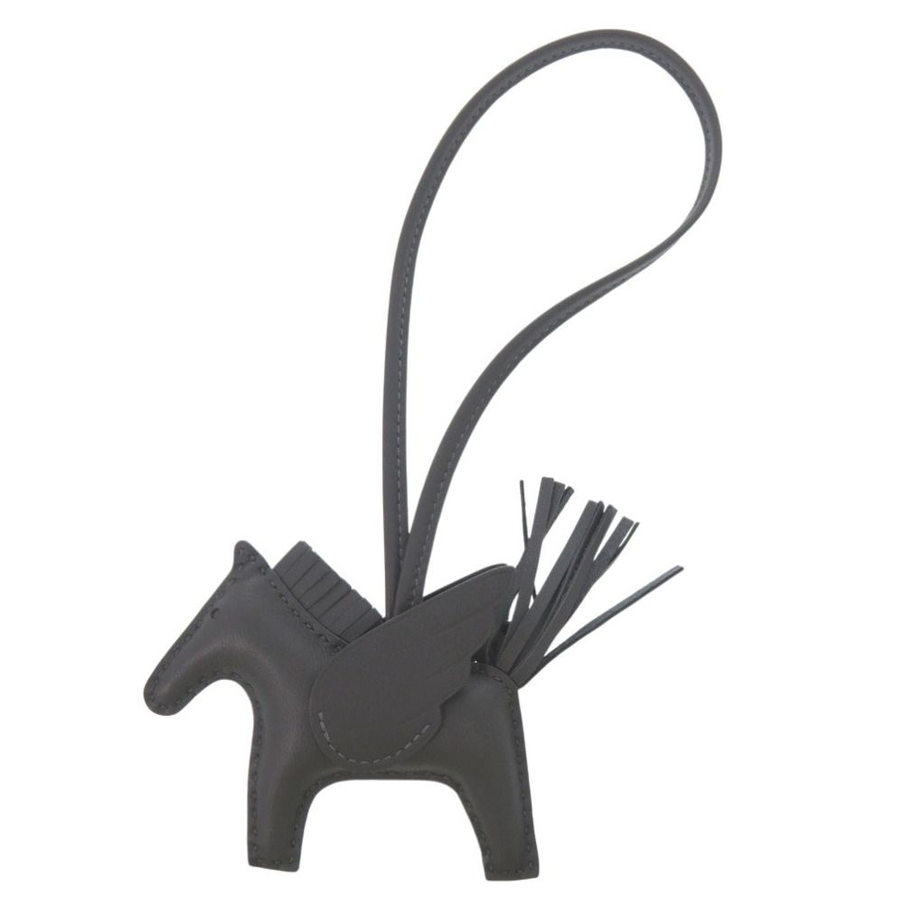 ♥品 エルメス ロデオPM ペガサス チャーム キーホルダー ラムスキン アルドワーズ W刻印 1902 HERMES