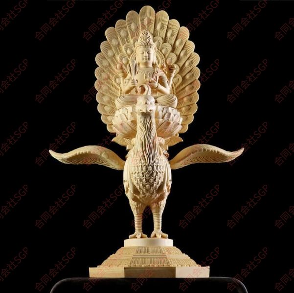 美品☆人気新作！極上の木彫 仏教美術 精密彫刻 仏像 手彫り 極上品