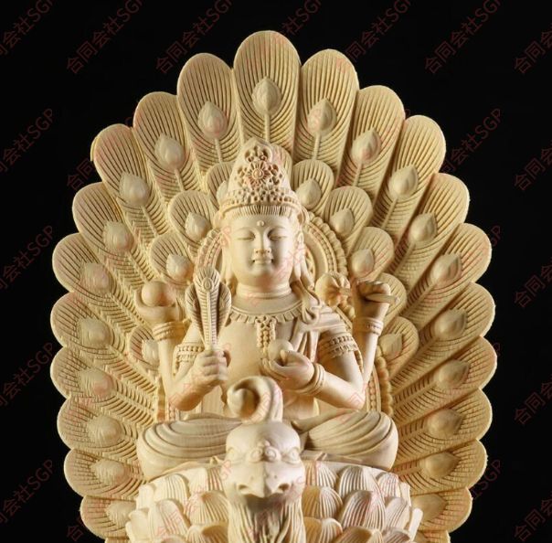 美品☆人気新作！極上の木彫 仏教美術 精密彫刻 仏像 手彫り 極上品