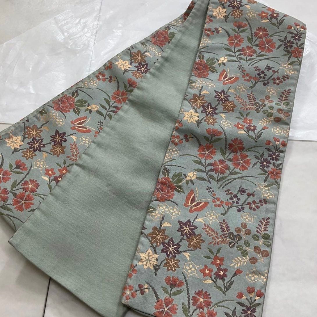 kimomo+one○送料無料○kimonoarisa○未使用同然○最高級西陣織唐織 kimomo+one○送料無料○kimonoarisa○未使用同然○最高級西陣織唐織