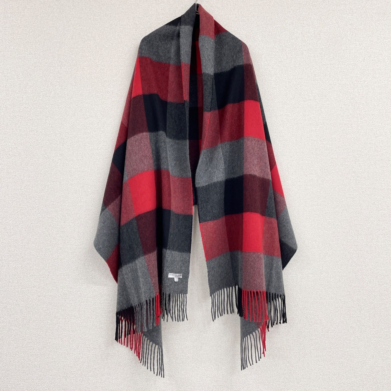 LOEWE ロエベ セール中 ファー ストール 濃紺 タグ付き