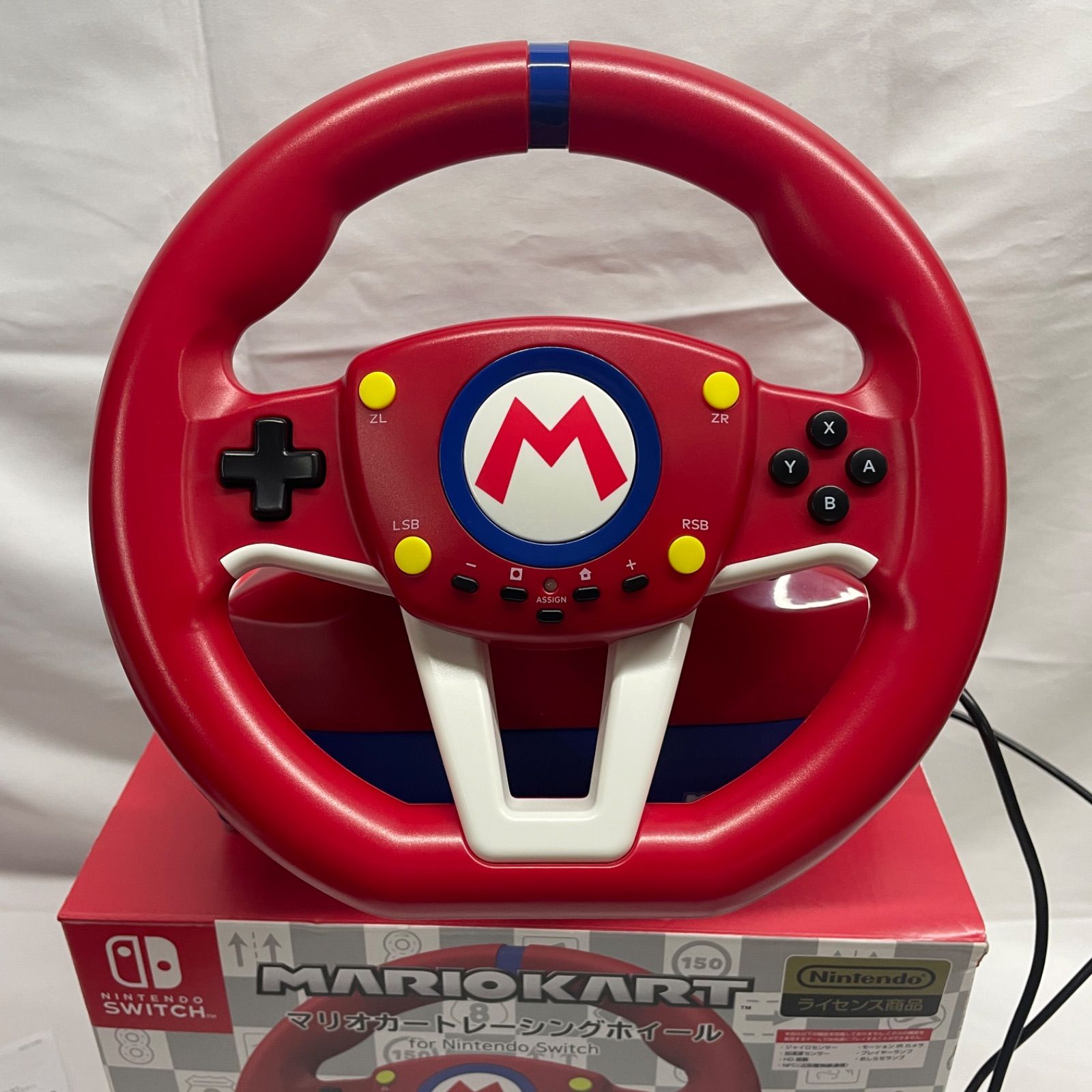 ◇ HORI マリオカート レーシングホイール for NintendoSwitch [ NSW
