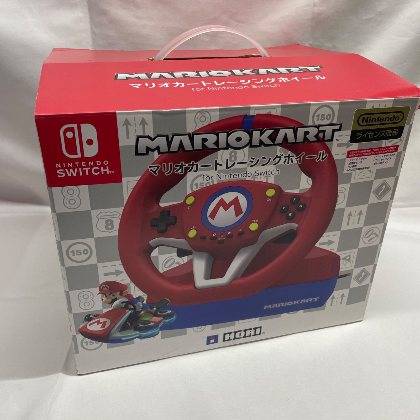 ◇ HORI マリオカート レーシングホイール for NintendoSwitch [ NSW