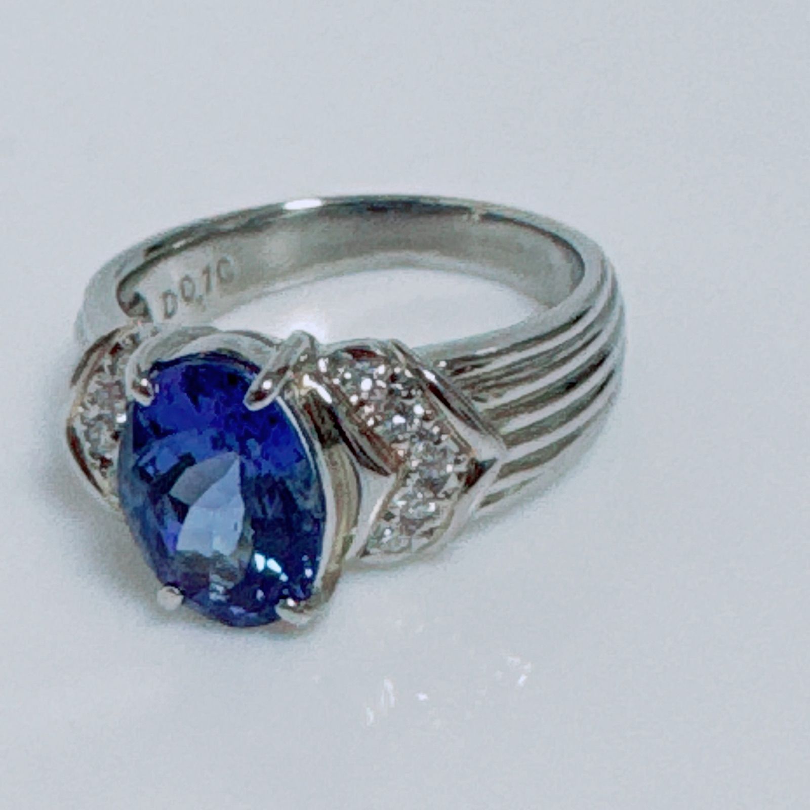 PT天然ゾイサイト タンザナイトリングNO 25-2475