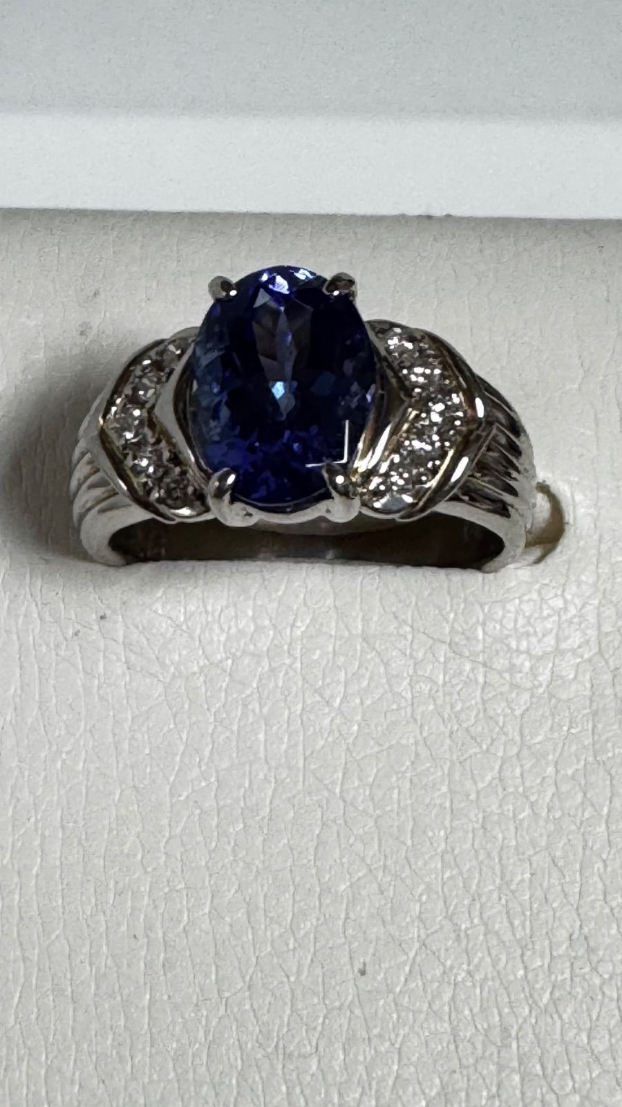 タンザナイトリングNO 25-2475