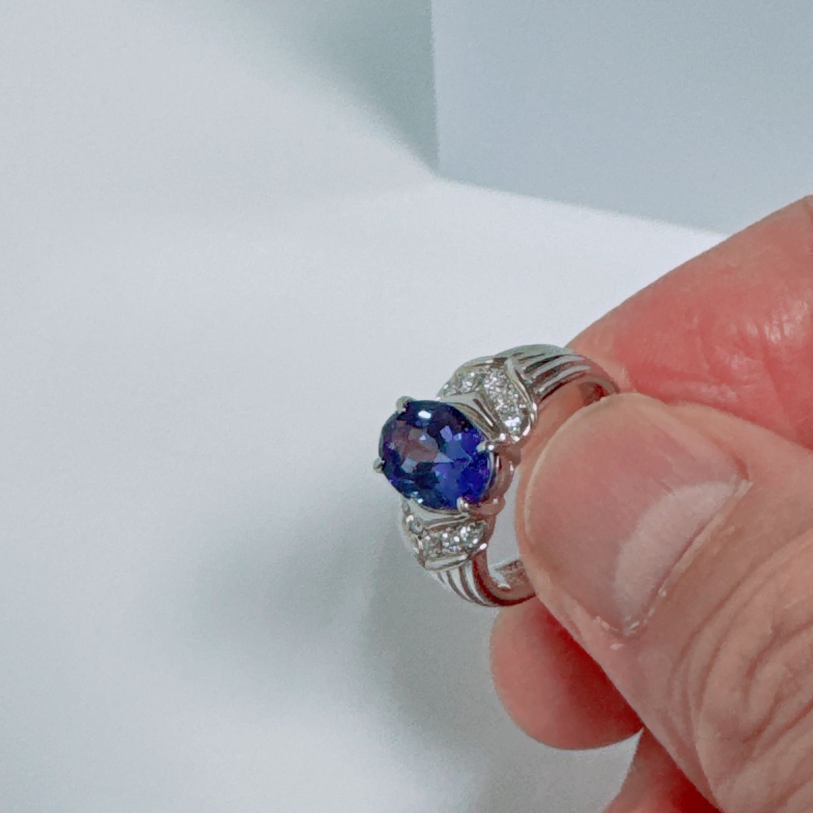 タンザナイトリングNO