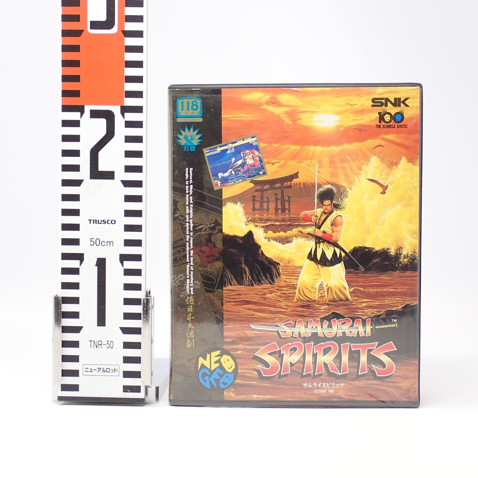 サムライスピリッツ ネオジオ ROM SNK ケース・説明書あり