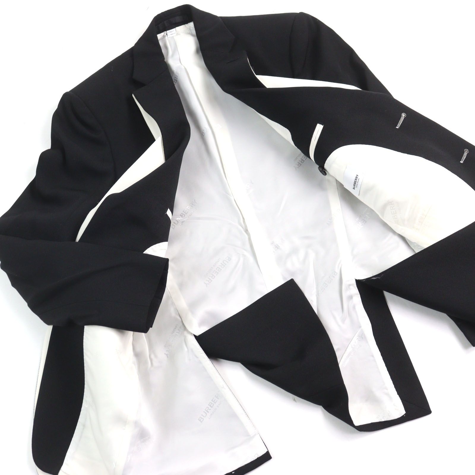 極美品○BURBERRY LONDON バーバリーロンドン 4559227 ウール100% バイ