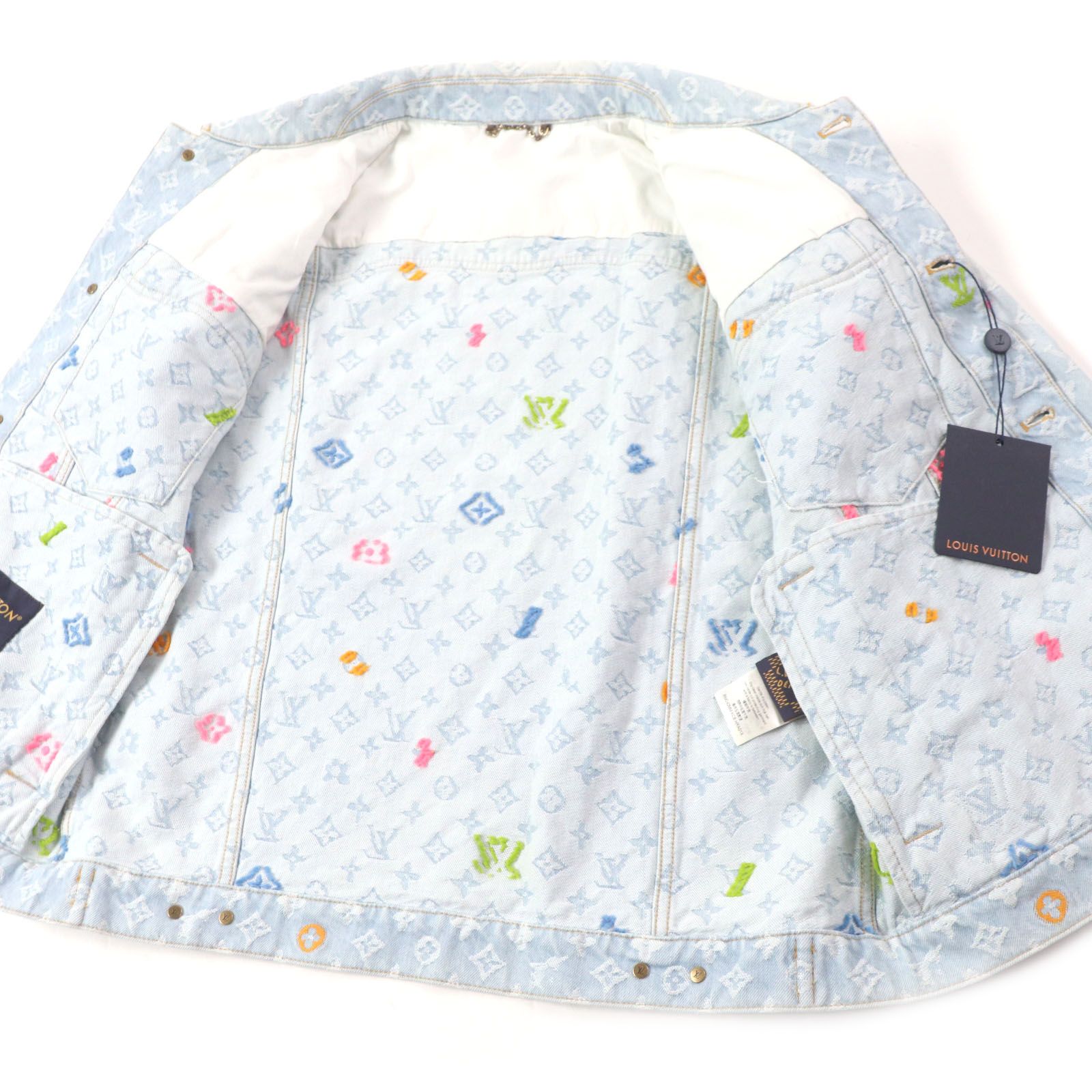 Louis Vuitton タイラー　デニムジャケット サイズ48 未使用品▽LOUIS VUITTON Tyler The Creator ルイヴィトン タイラー ザ