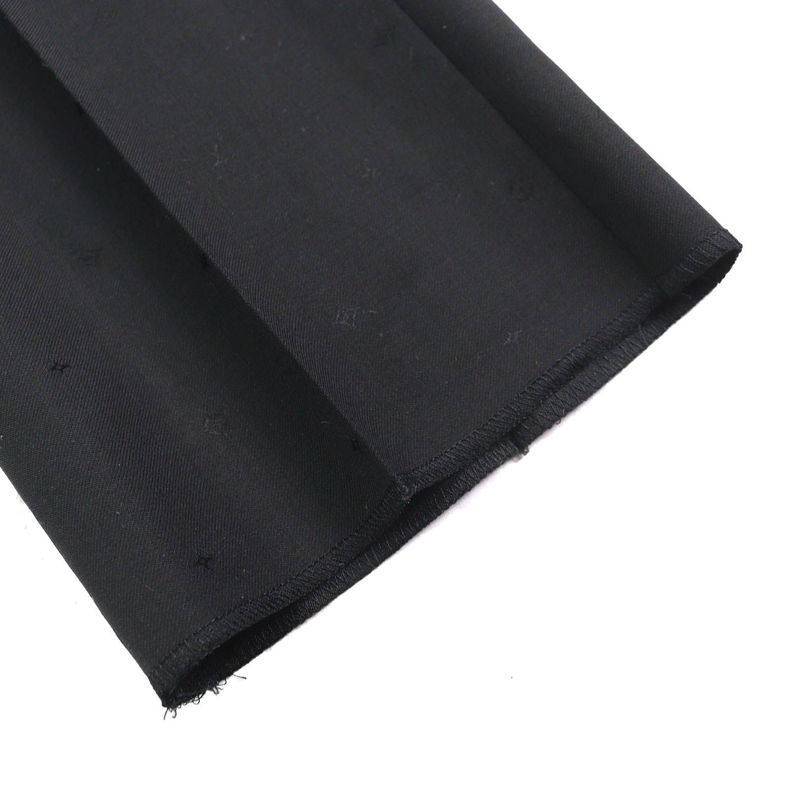 未使用品△LOUIS VUITTON ルイヴィトン 21AW ウール100％ LVロゴ刺繍