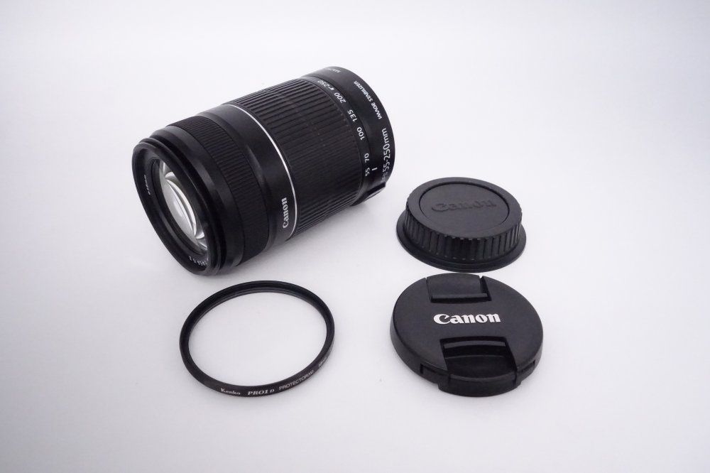 上品 Canon キャノン EF S 55 250 mm F 4 5 6 IS II D 11083 A