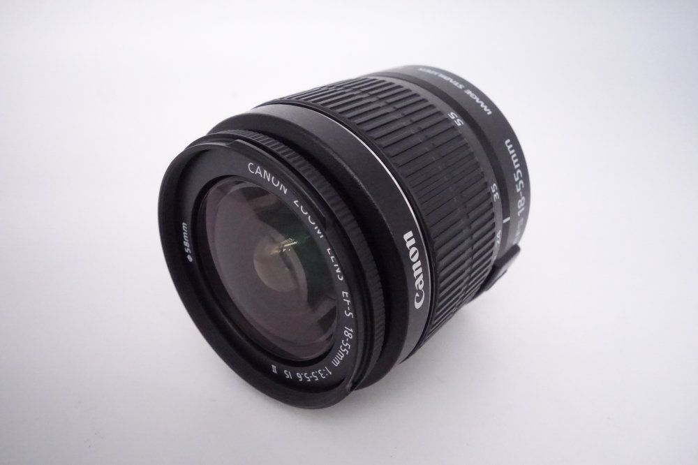 上品 キヤノン Canon 標準ズームレンズ EF S 18 55 mm F 3 5 6 IS II APS C対応 D 11082 A