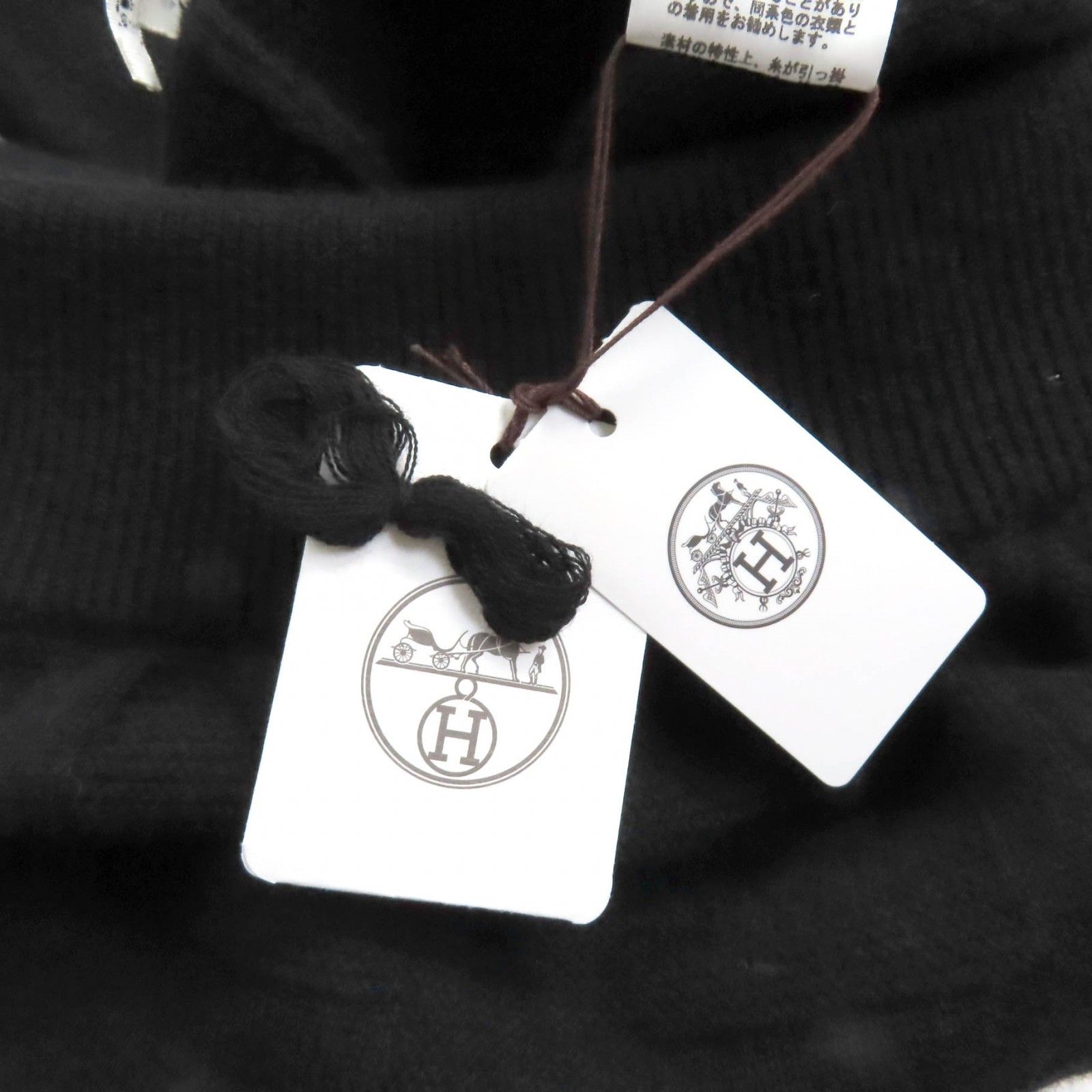 未使用品★HERMES エルメス 22AW 2H2407DA ウール100％ Hモチーフ ニットパンツ ボトムス ブラック 34 イタリア製 正規品 レディース 未使用品☆HERMES エルメス 22AW 2H2407DA ウール100％ Hモチーフ