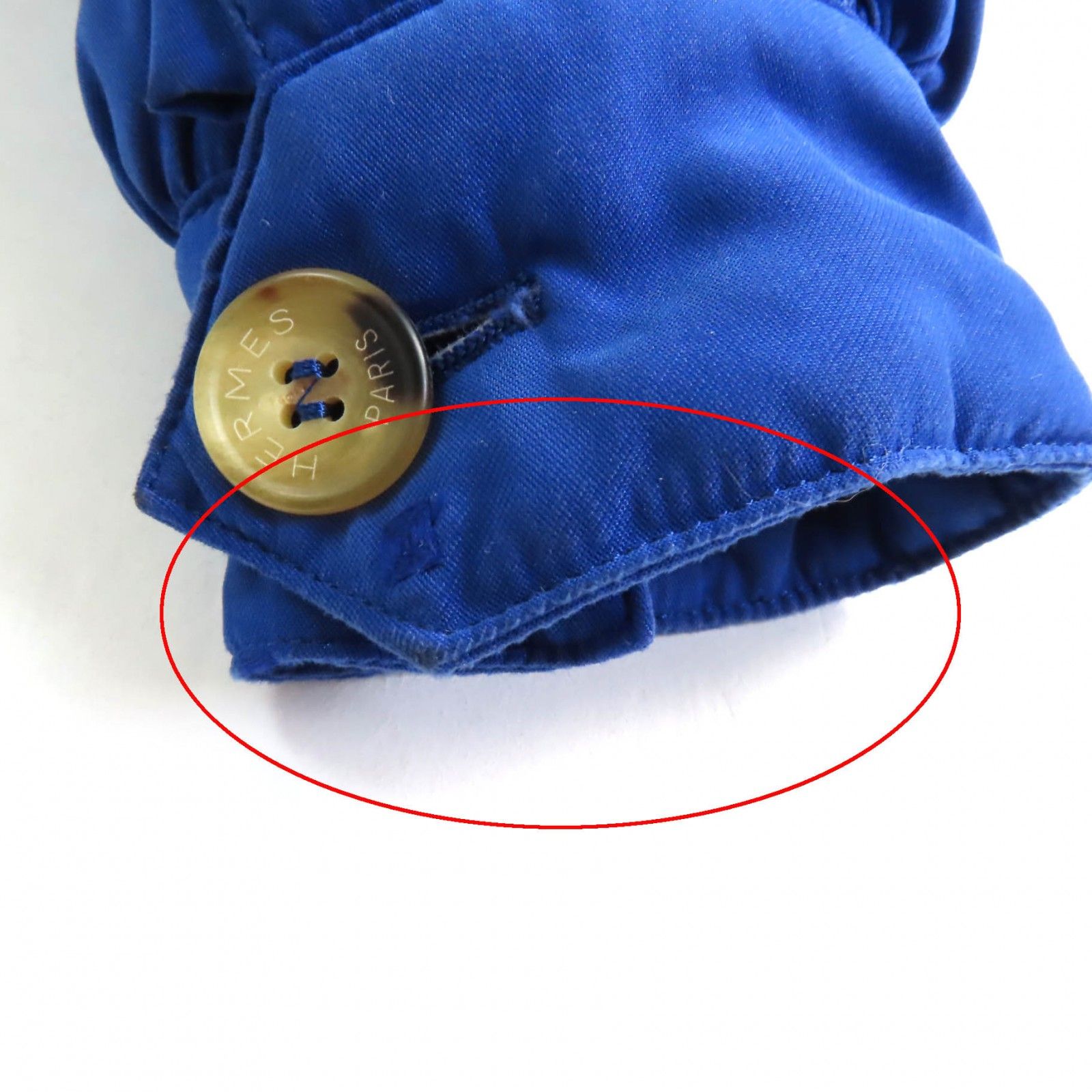 美品☆HERMES エルメス ヴィンテージ FOXファー・フード付 メド―ル刺繍