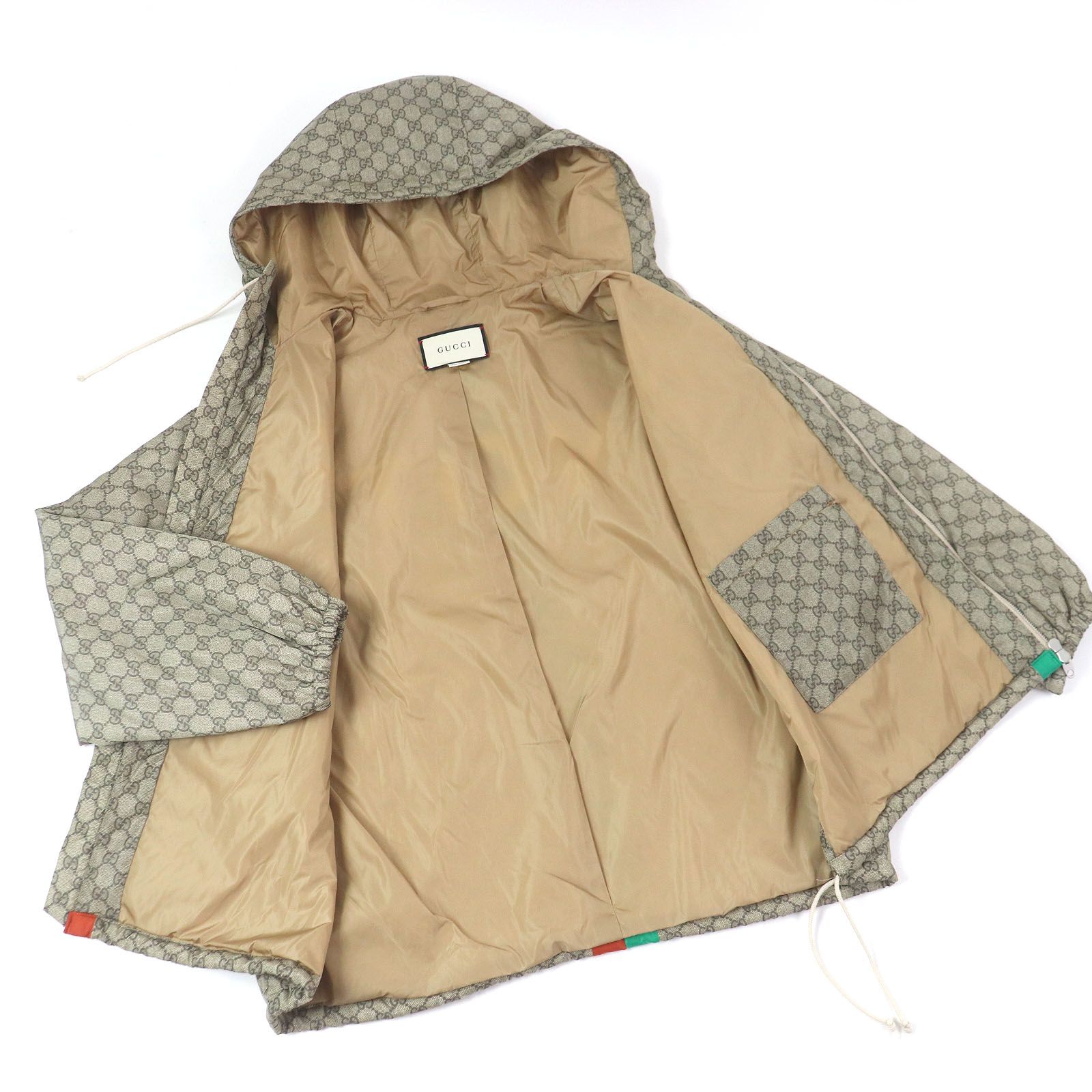 極美品□GUCCI グッチ 20AW 636391 GGロゴ総柄 FAKE NOTプリント