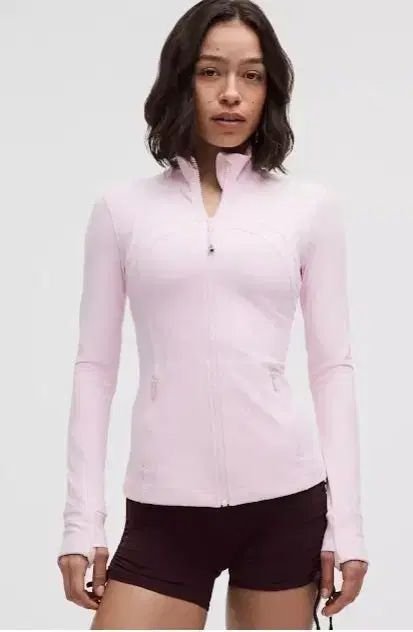 ルルレモン ピンク オーガンザ ディファイン ジャケット 4 サイズ