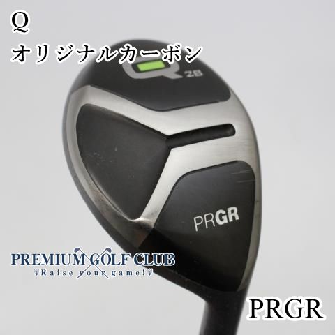 Cランク ユーティリティ プロギア PRGR Q オリジナルカーボン LIGHT 28度 5821