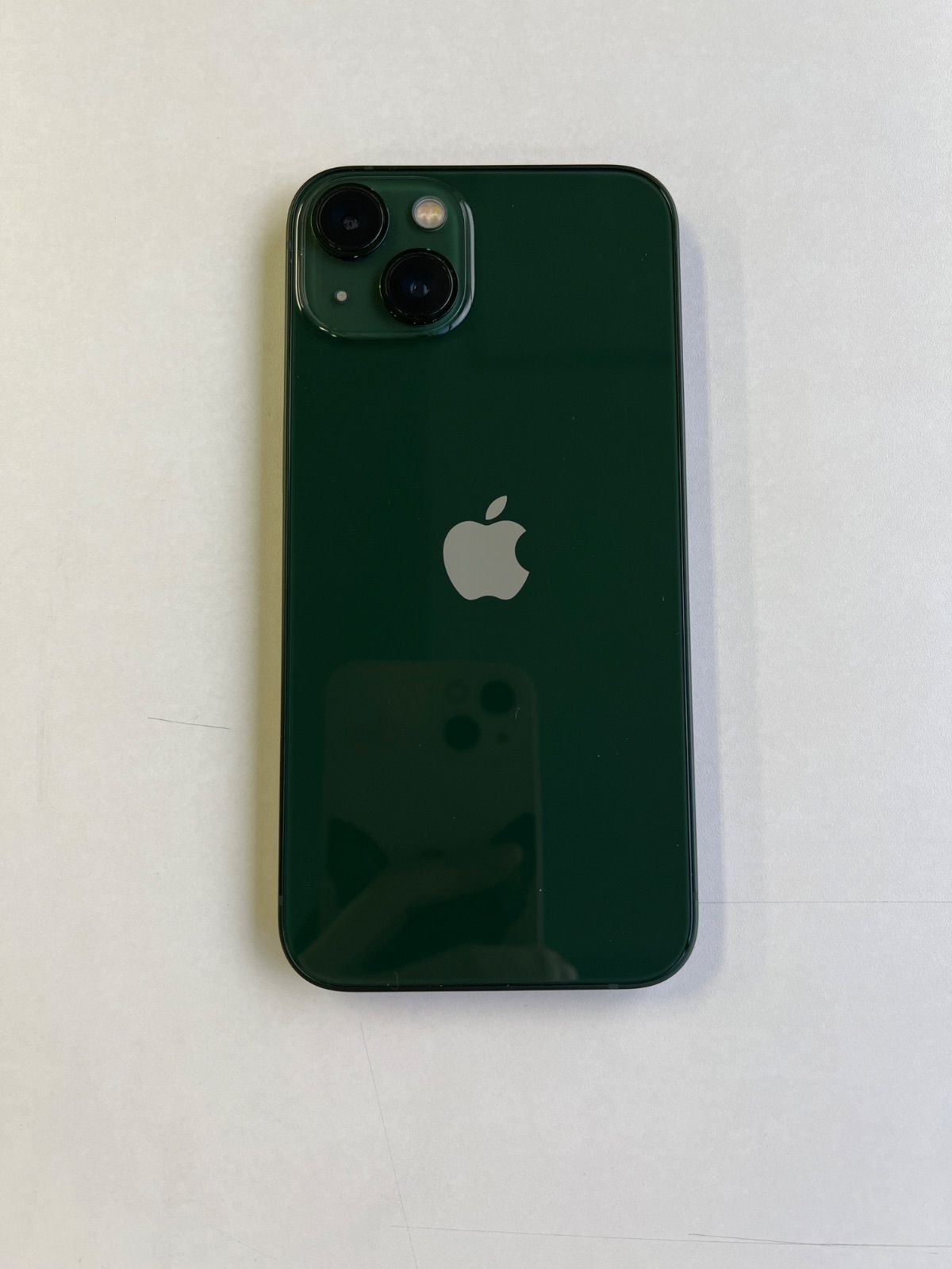 iPhone 13 miniグリーン　純正バッテリー100% 美品 iPhone 13 128GB グリーン バッテリー100% MNGG3J/A - 5985 【美