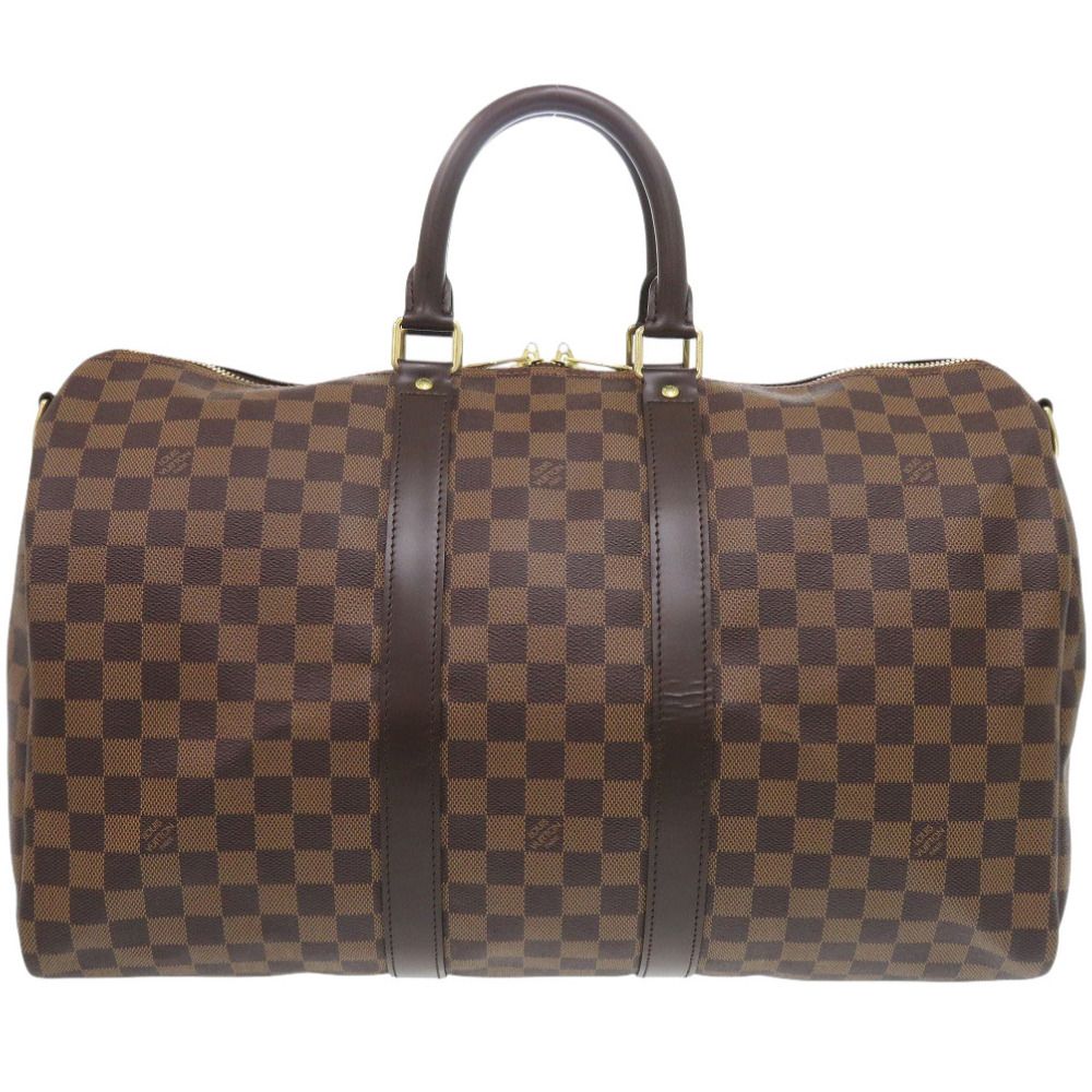 ルイ ヴィトン キーポルバンドリエール45 ダミエ N 41428 ボストンバッグ LV 0382 LOUIS VUITTON