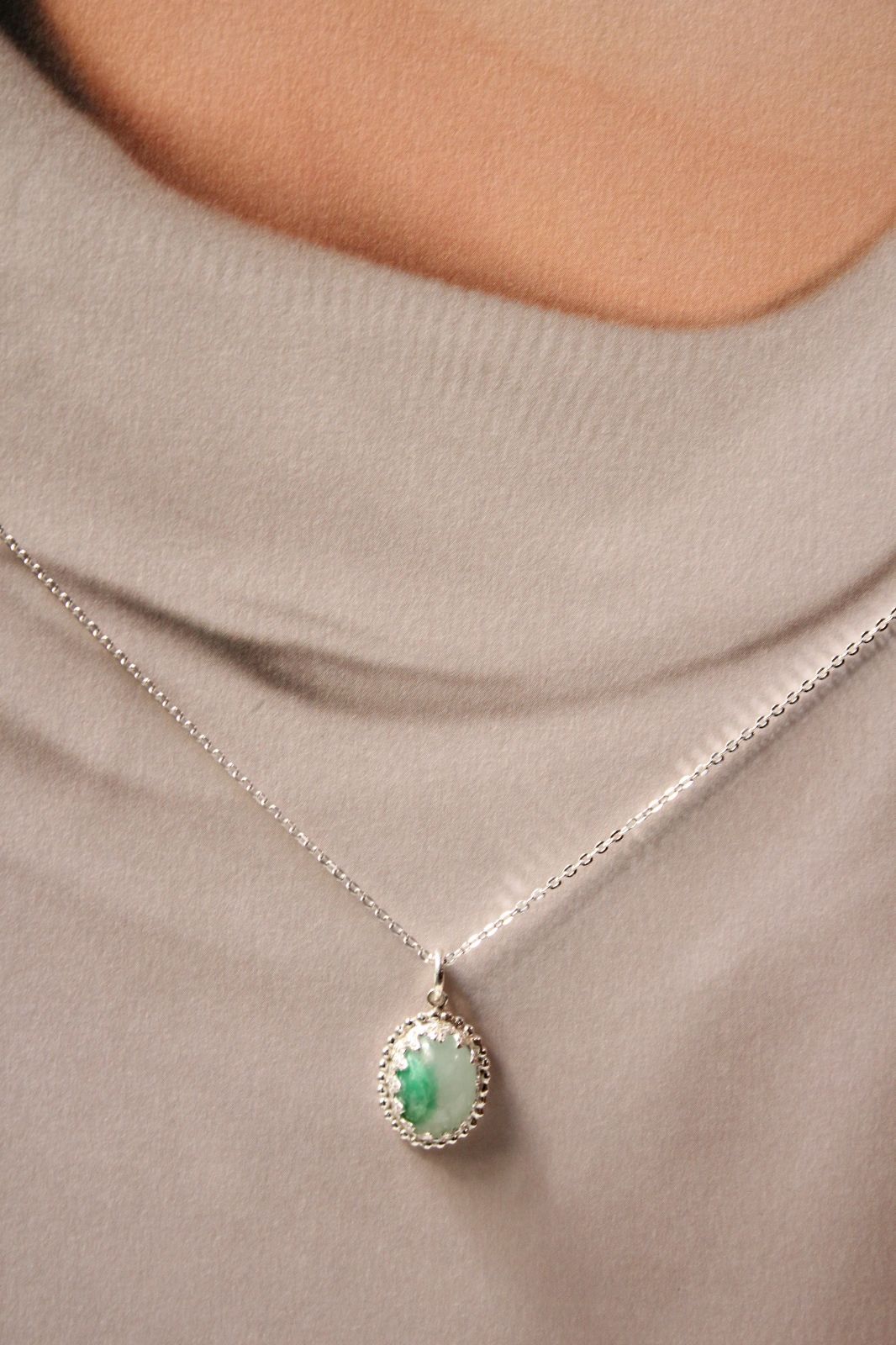 イン クオーツのネックレス