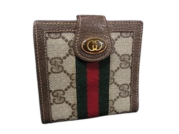 GUCCI グッチ 財布 オールドグッチ アクセサリーコレクション 二つ折り