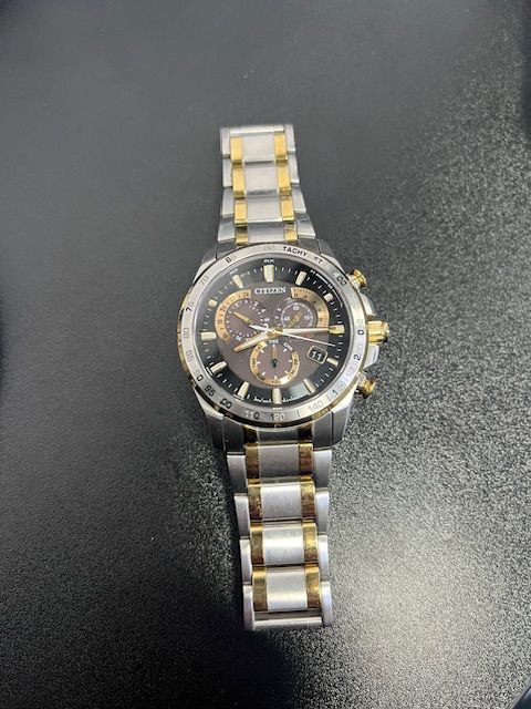 シチズン エコドライブ クロノグラフ E 610 S 104840 腕時計