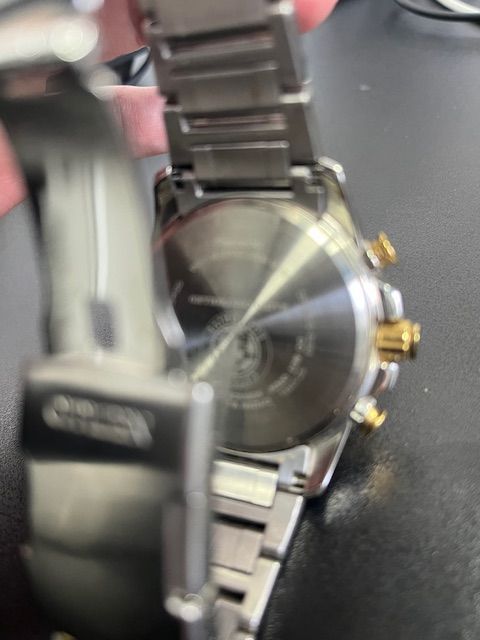 エコドライブ クロノグラフ