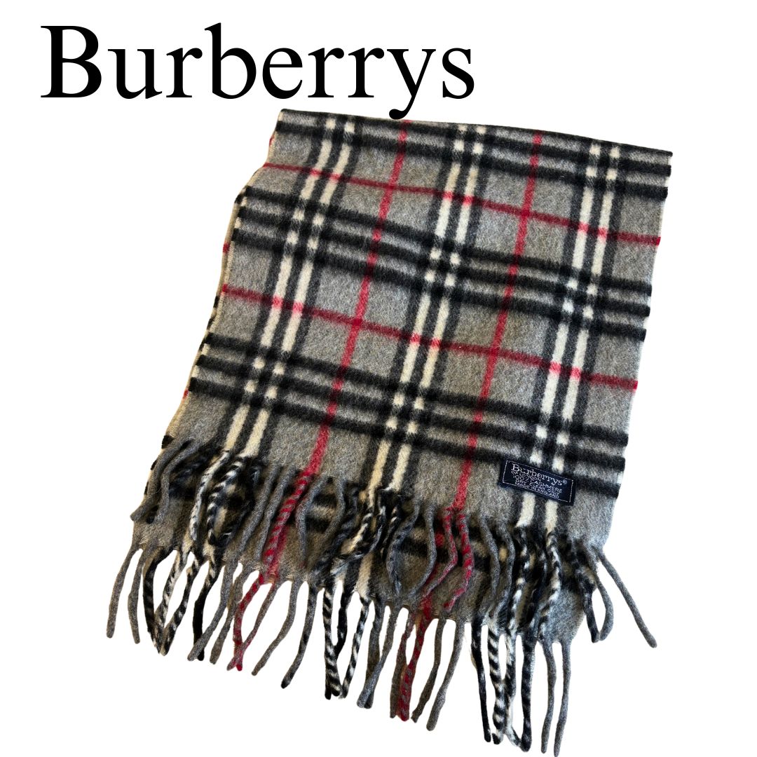Burberrys バーバリーズ カシミヤ チェック柄 マフラー