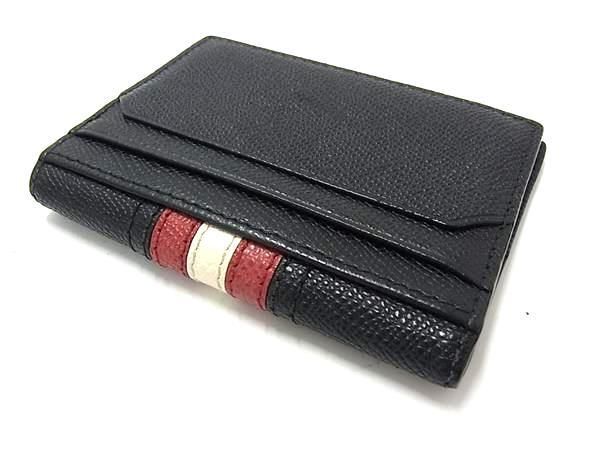 BALLY バリー カードケース TALDER ブラック レッド ホワイト レザー