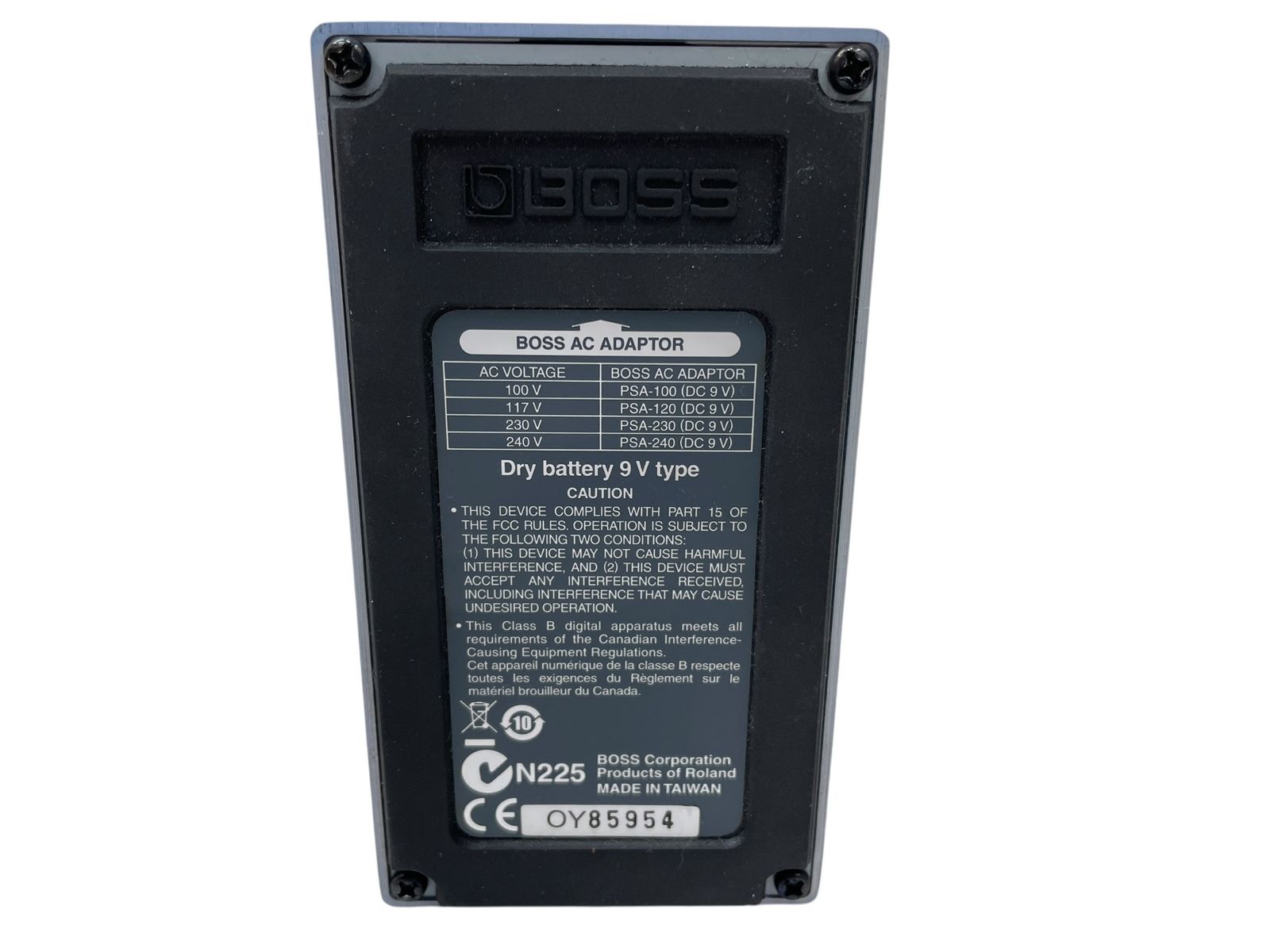 BOSS ボス SUPER Chorus コーラス エフェクター CH 1 楽器 045
