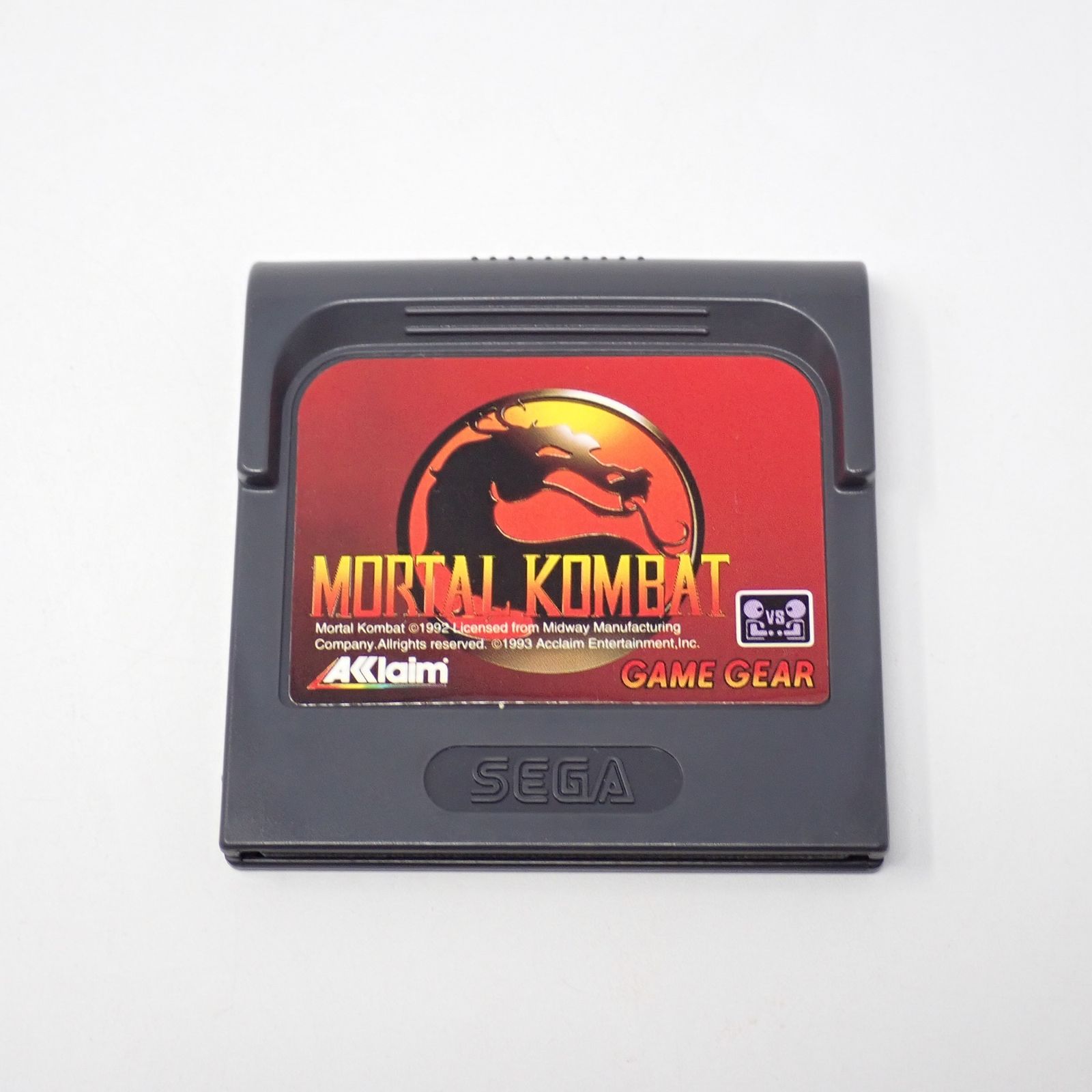 モータルコンバット ゲームギア アクレイムジャパン 箱・説明書あり