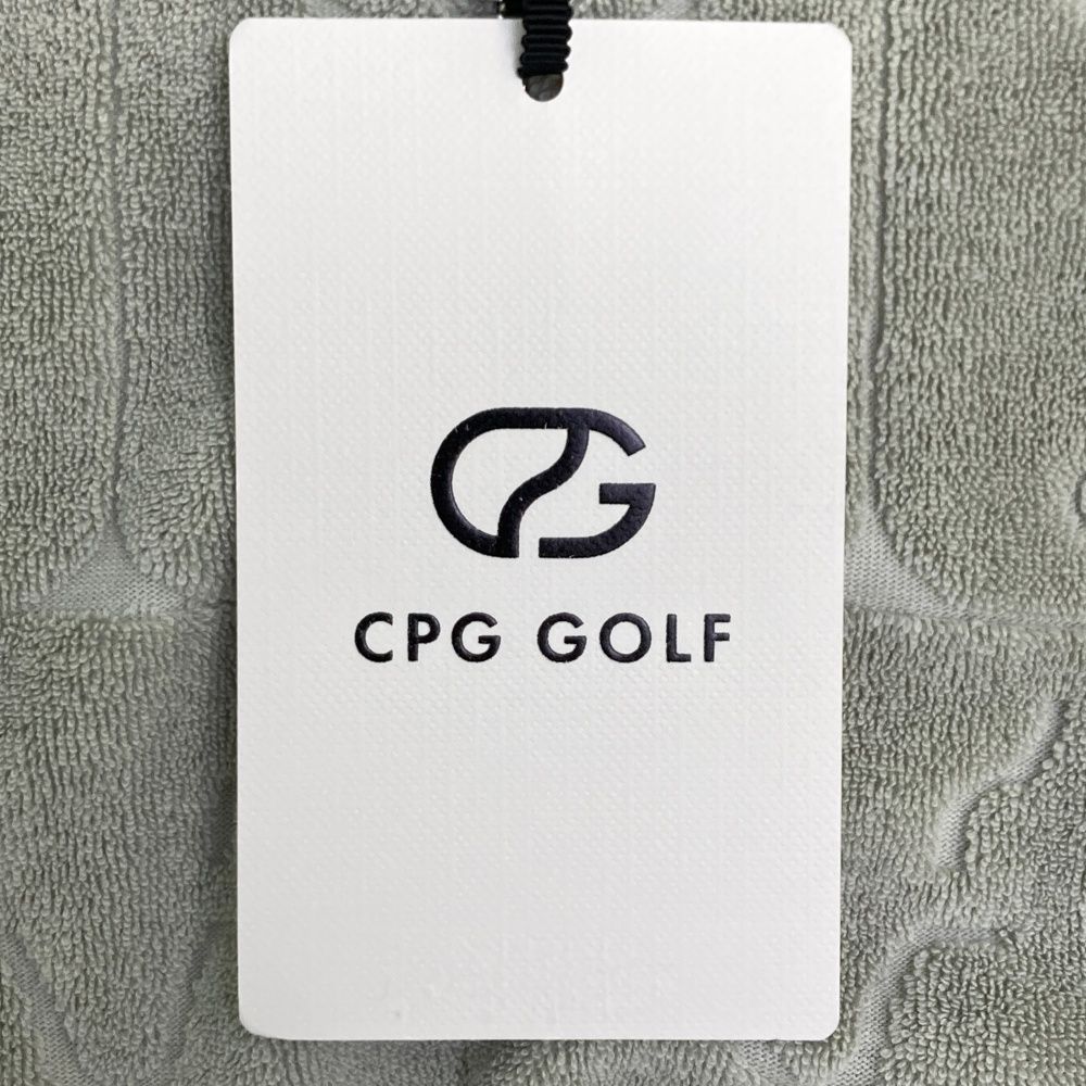 サイズ：4 CPG GOLF シーピージーゴルフ ハーフジップ パイル半袖