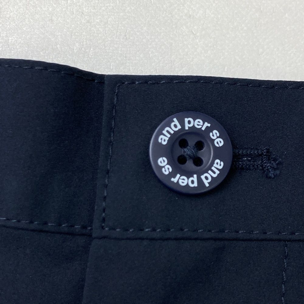 サイズ：L AND PER SE アンパスィ 2025年 AMF5045G1 パンツ ネイビー系