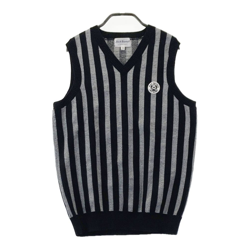 ジャックバニー　ベスト サイズ：1 JACK BUNNY ジャックバニー Vネック ニットベスト